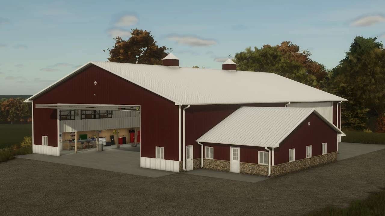 72&times;112 meters Morton Shop v 1.0