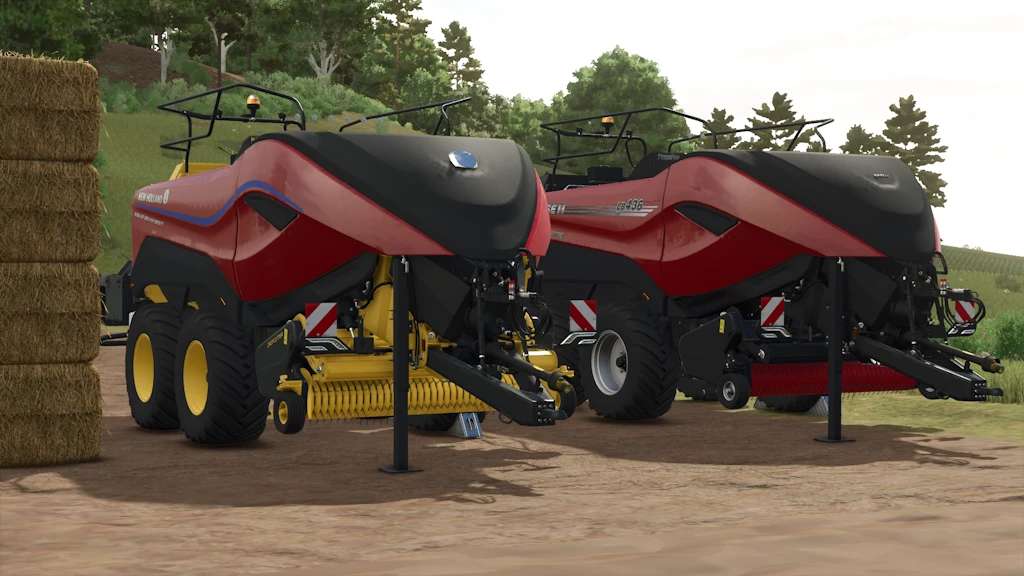 CNH Square Balers Pack Rust Edition v 1.4