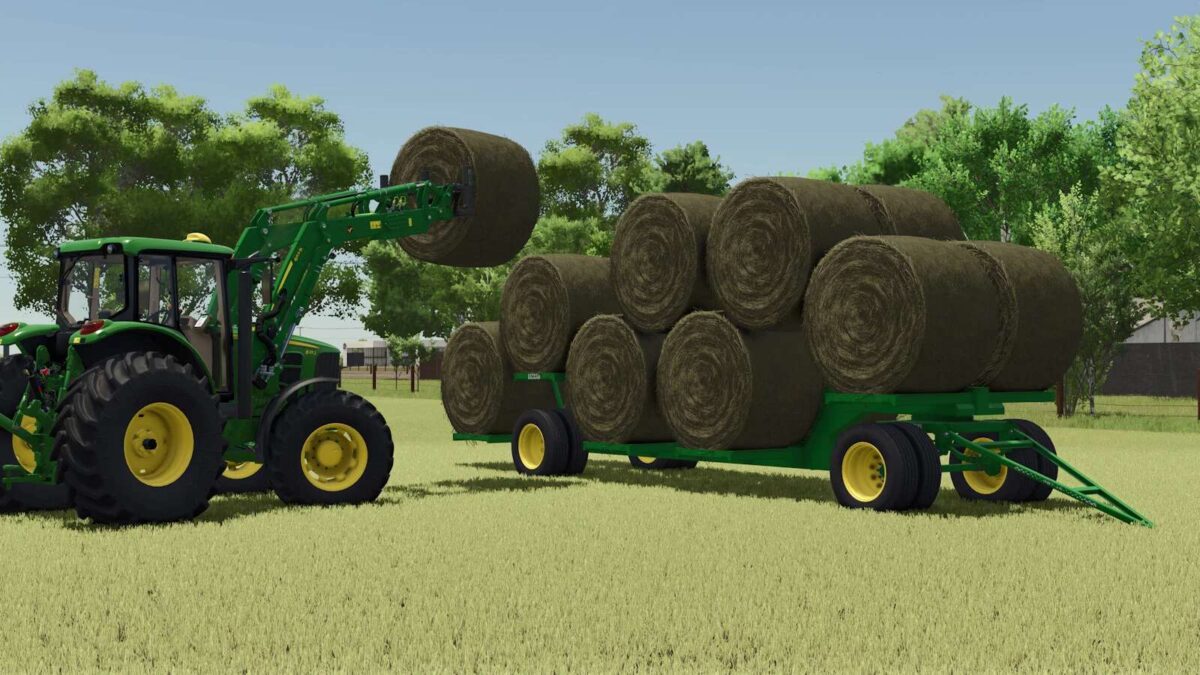 Lizard RBT 16 Bale Trailer v 1.0