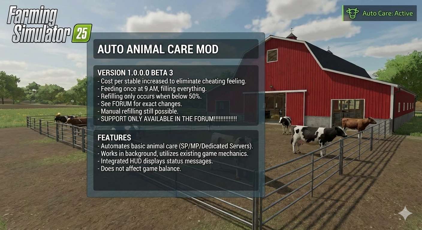Auto Animal Care v 1.0 BETA 3