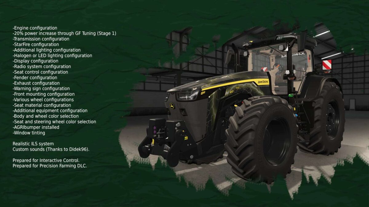 John Deere 8R 280/410 v 1.0.1.0