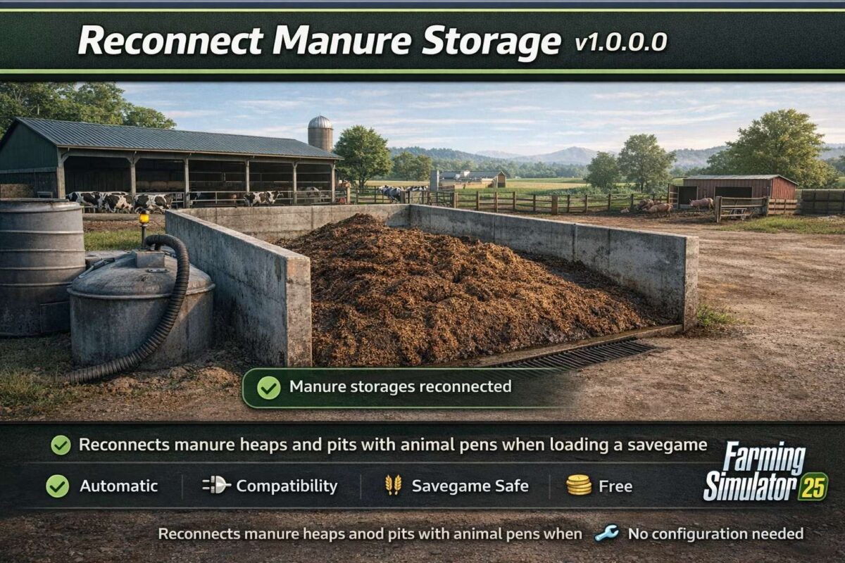 Reconnect Manure Storage v 1.0