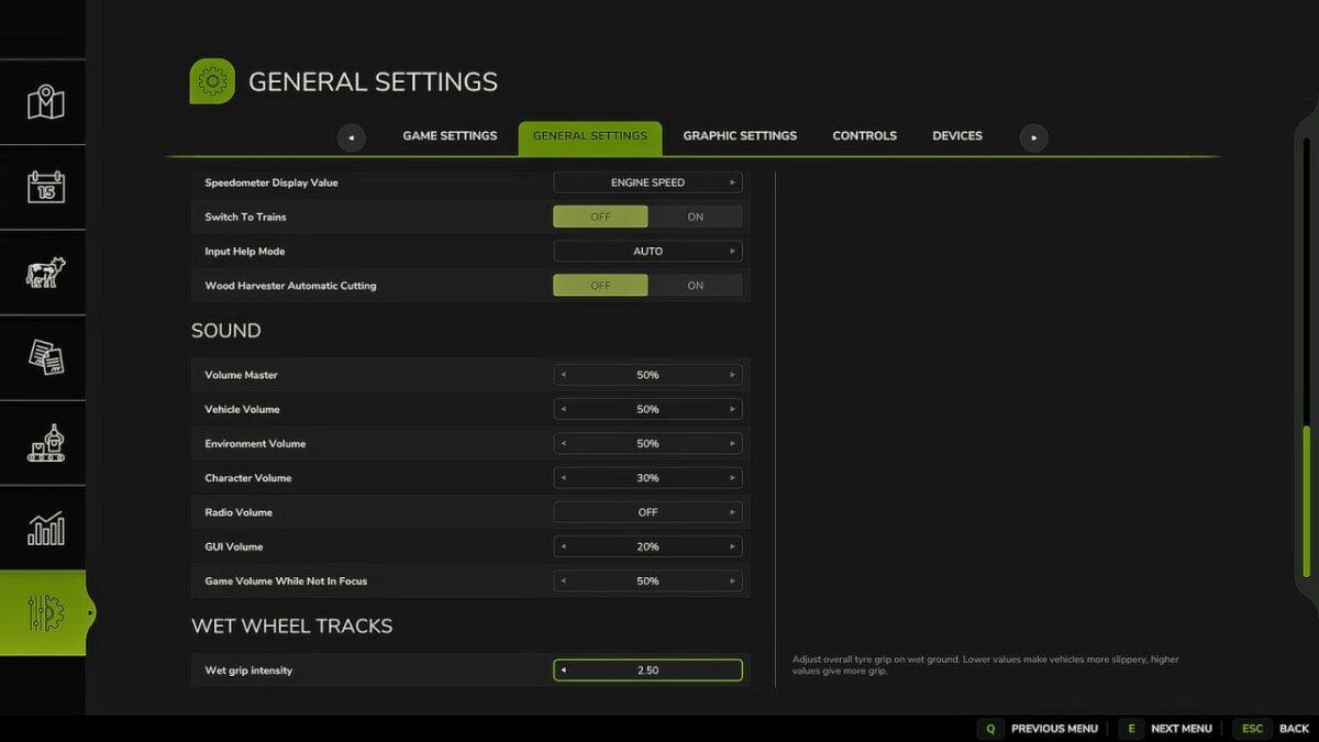 Wet Ground Wheel Slip v 1.0