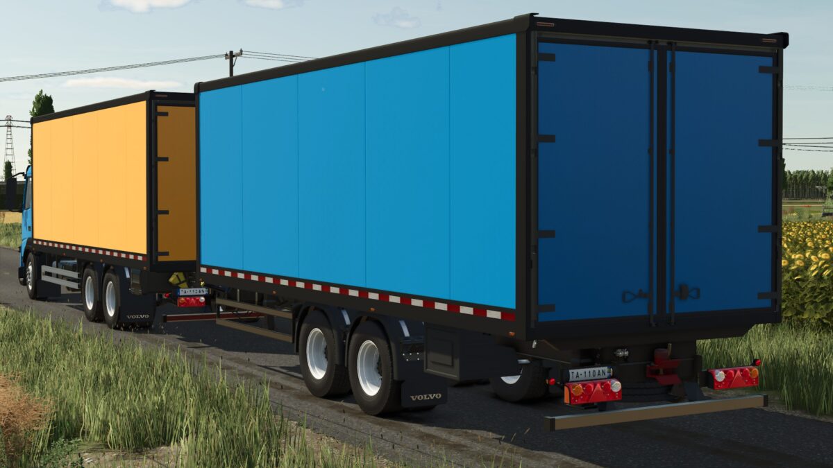 Volvo FMX XXL Truck & Trailer v 1.0