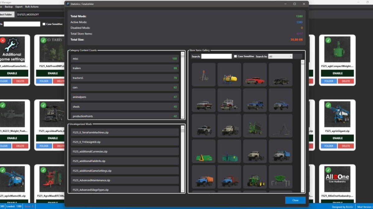 Mod Manager v 2.0