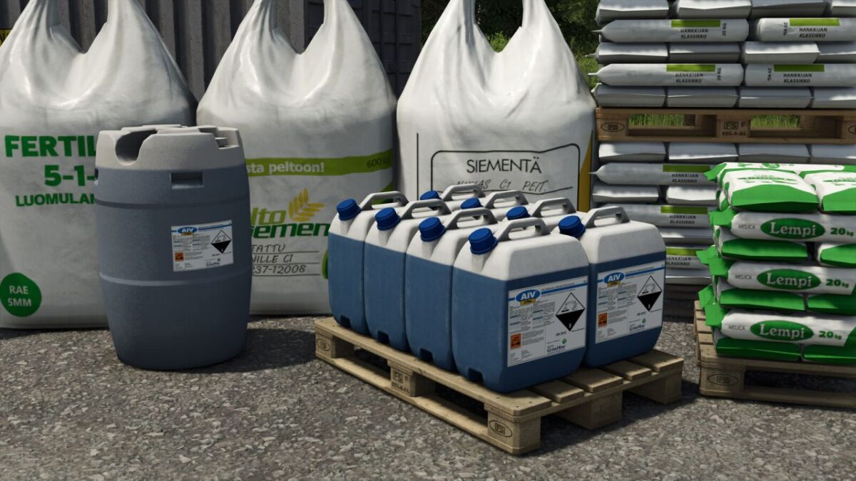 Finnish Big Bags and Pallets v 1.0