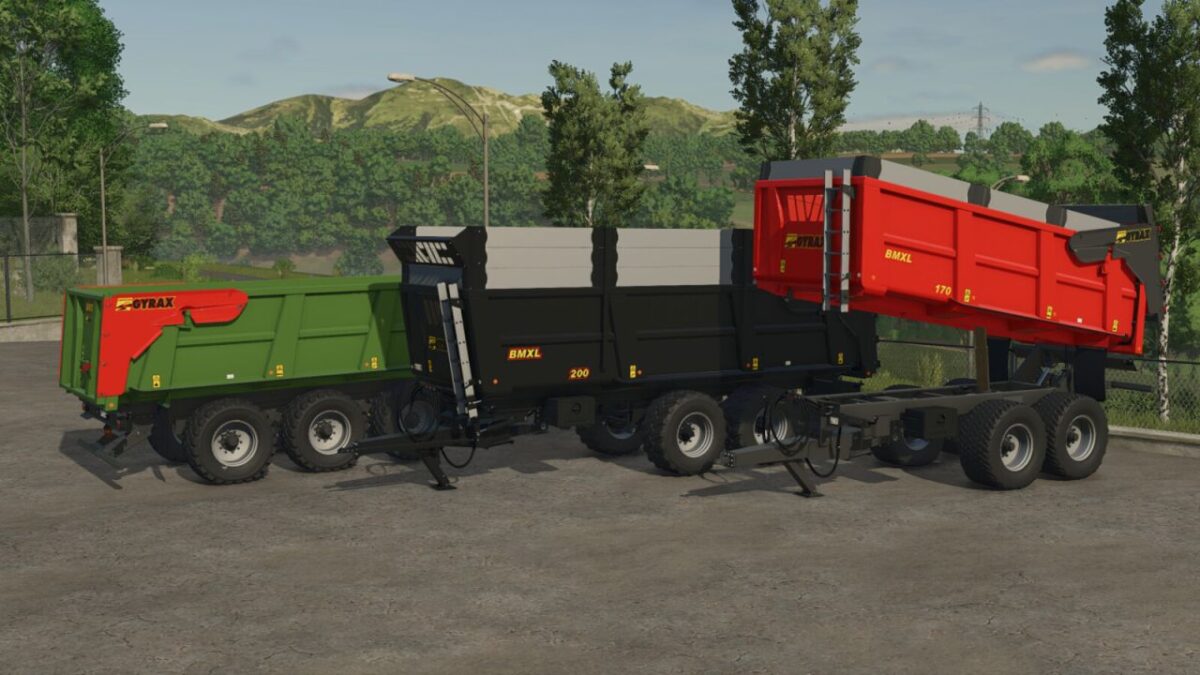 Gyrax BMXL Trailers Pack v 1.0.0.1