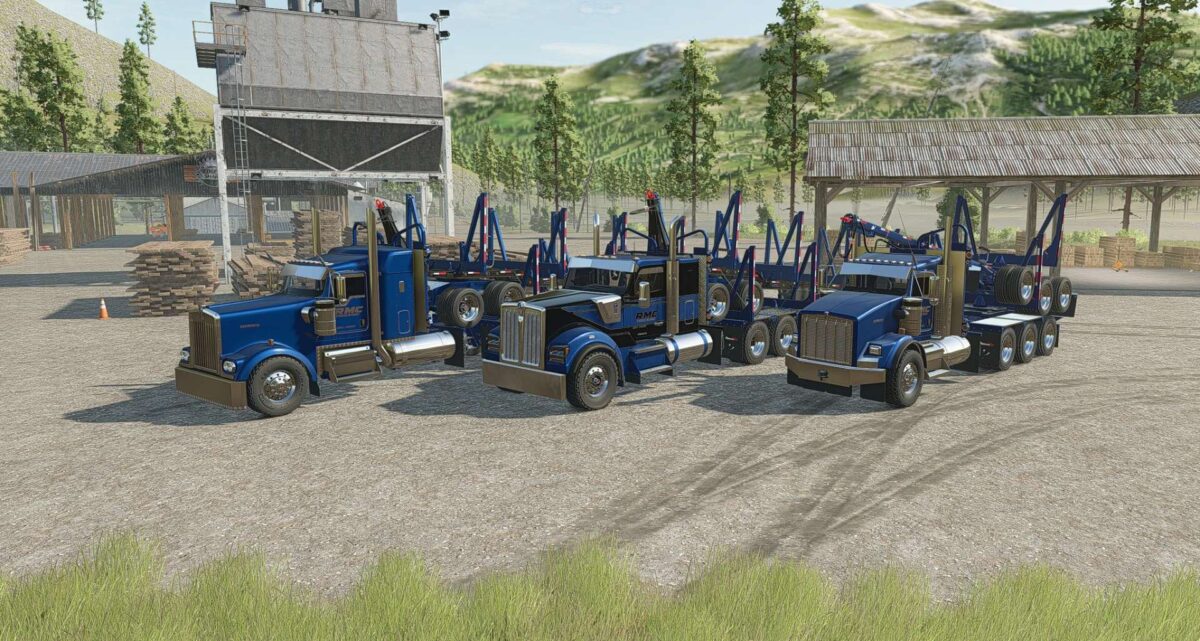 Log Pole Trailers Pack v 1.0