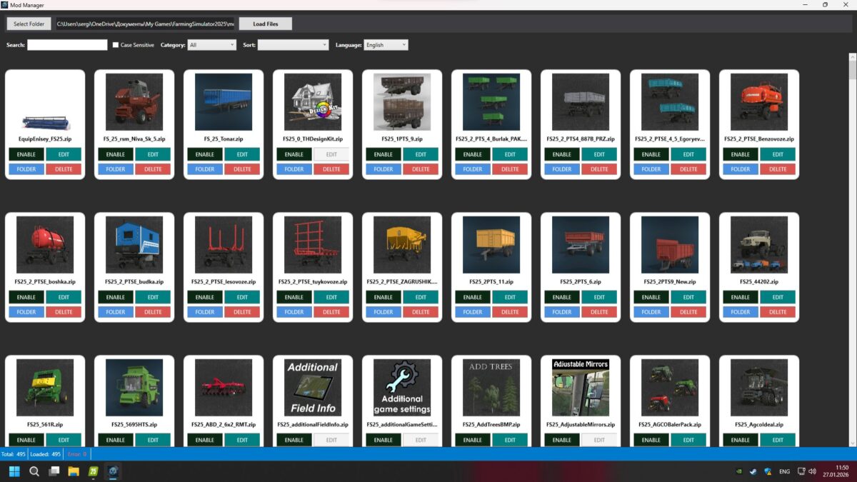 Mod Manager v 2.0.0.1