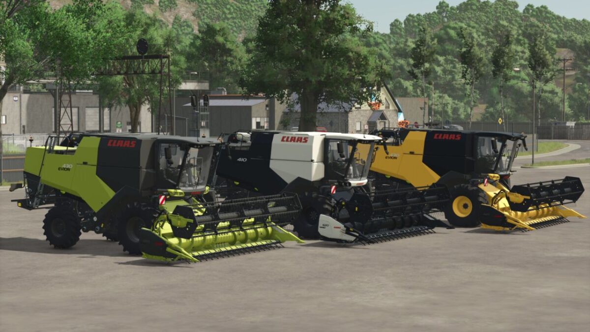 Claas Evion 410/450 Series Montana Pack v 1.1