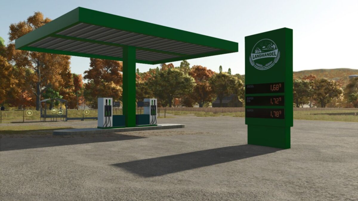 Placeable Gas Station v 1.0