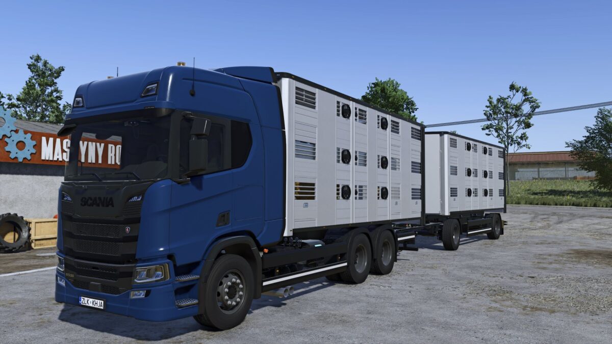 Scania R Animal Transport Truck v 1.0