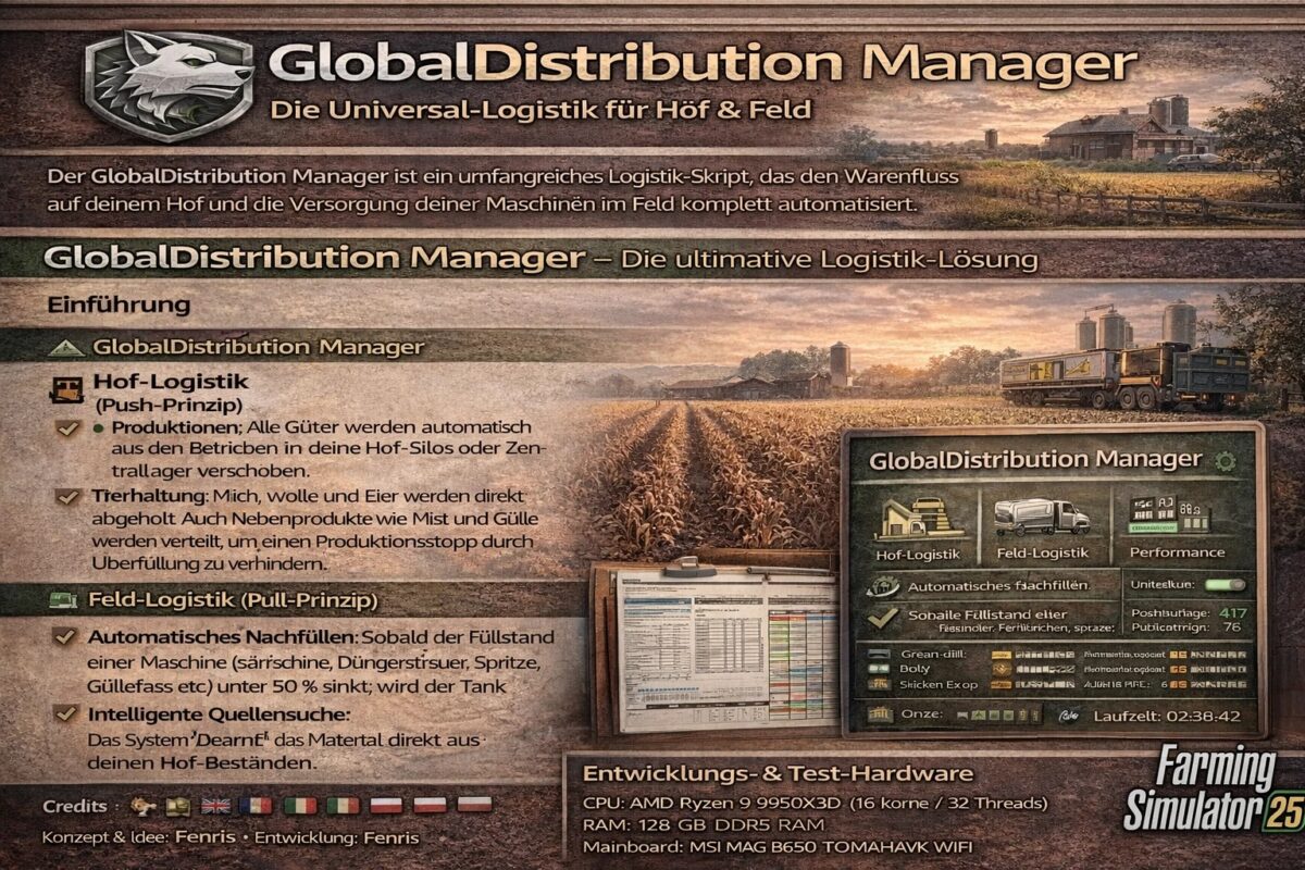 Global Distribution Manager v 1.0