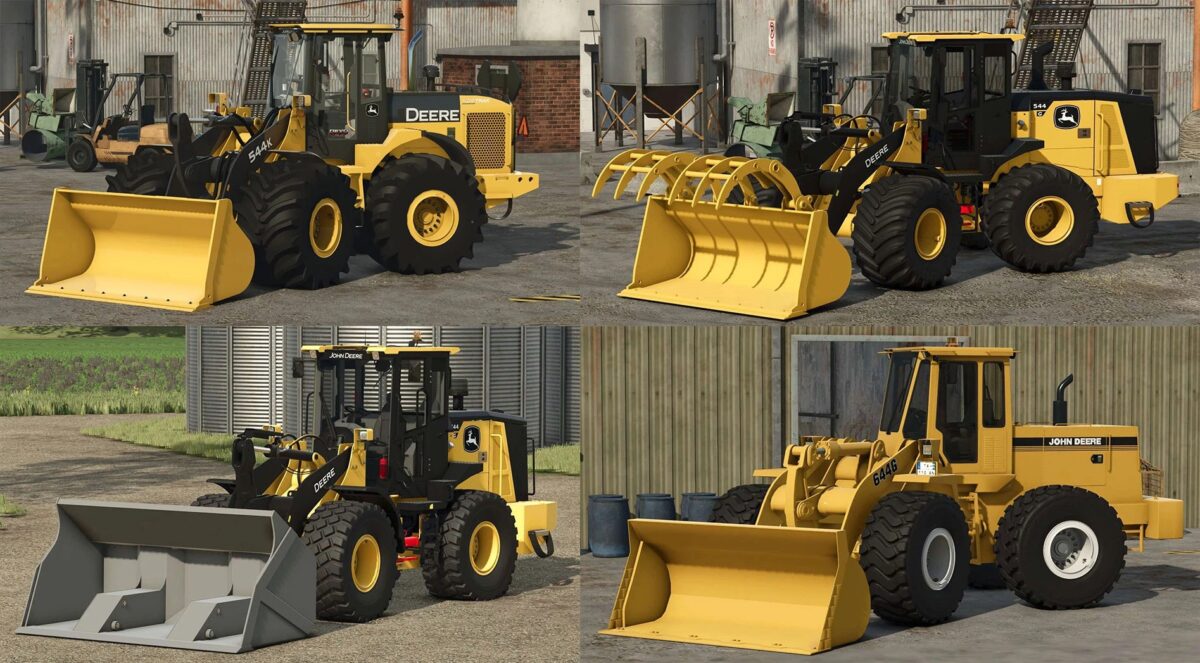 John Deere Wheel Loaders Pack v 1.0