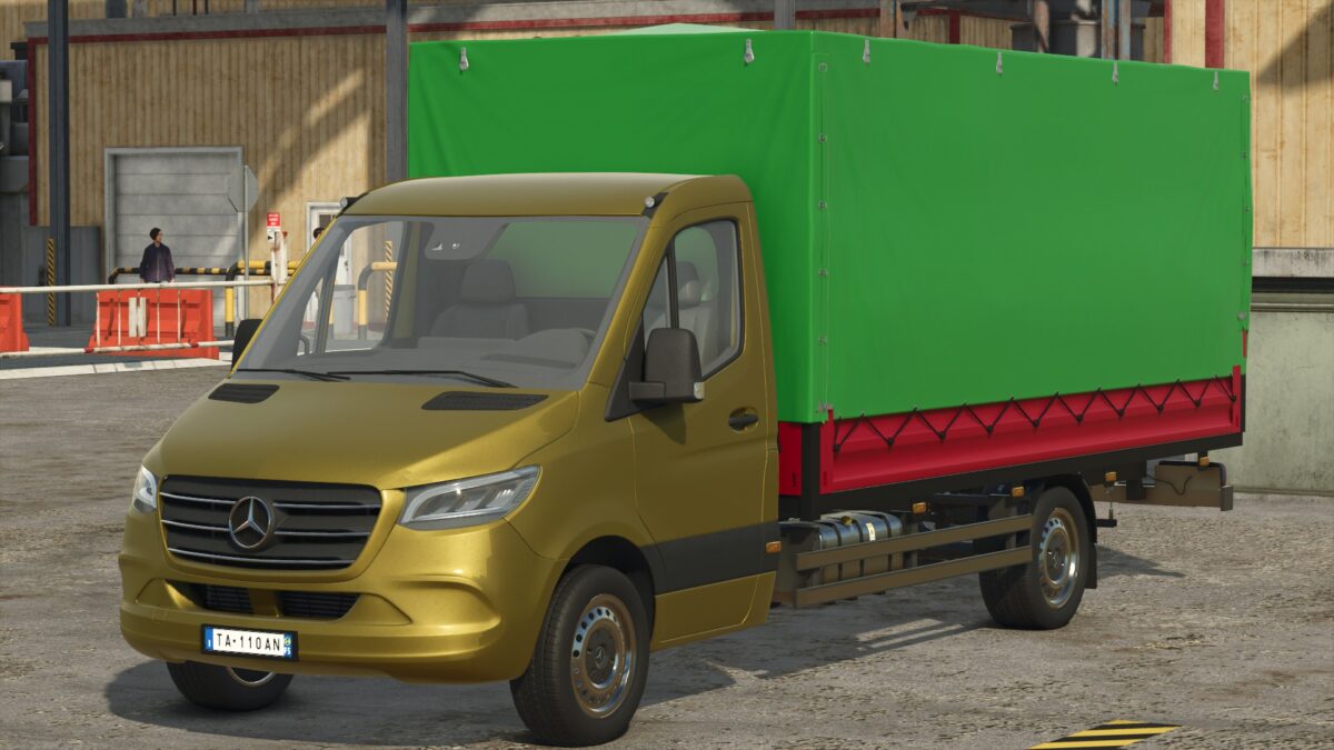 Mercedes Benz Sprinter W910 & Trailer v 1.0