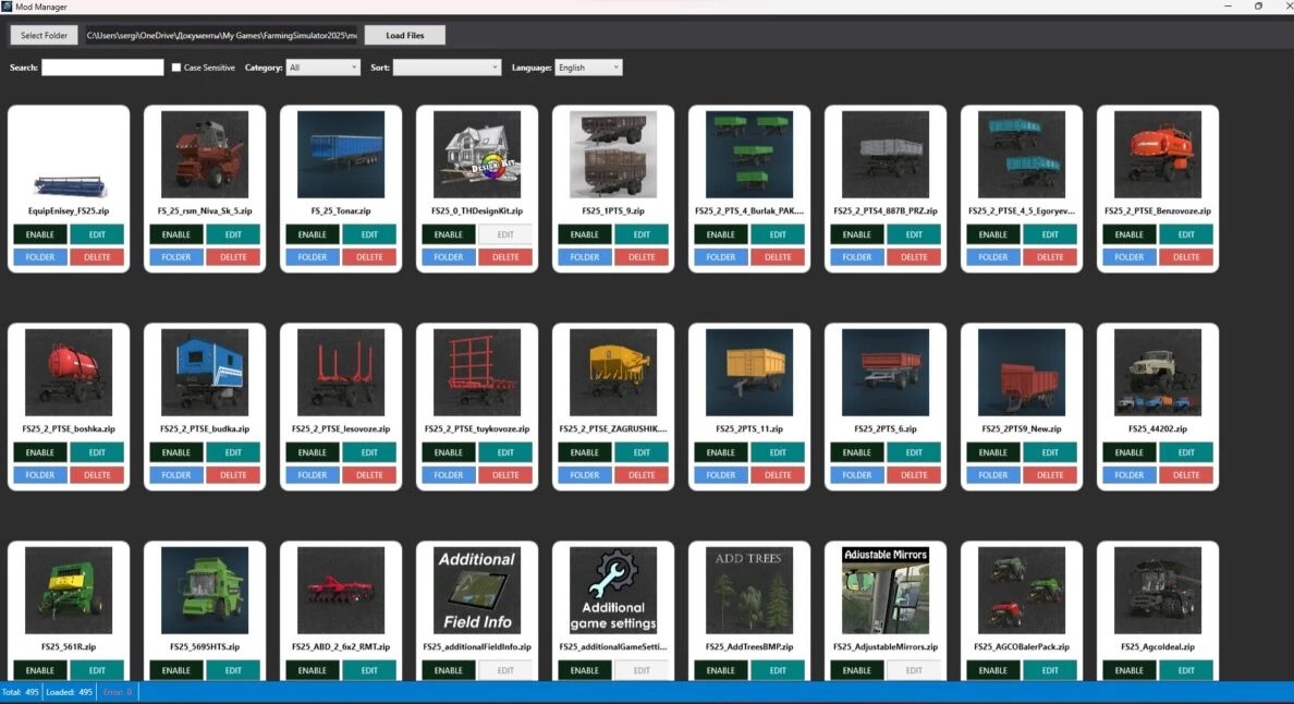 Mod Manager v2.9.0.1
