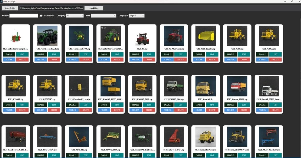 Mod Manager v2.9.0.1