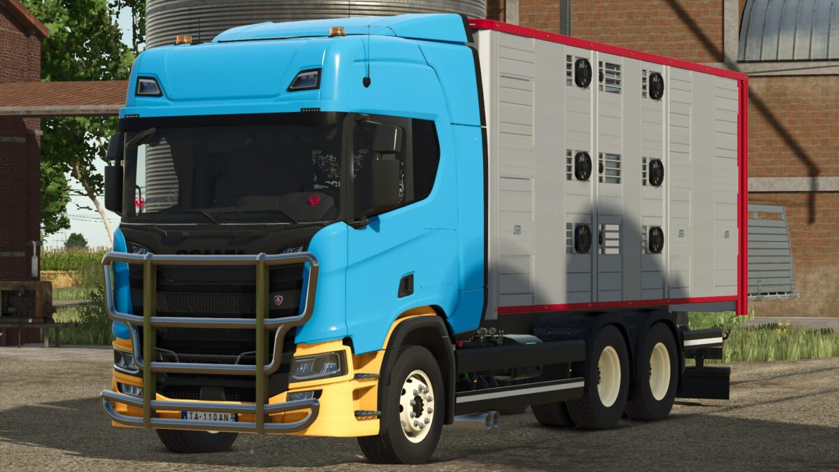 Scania R Animal Transport Truck v 1.0