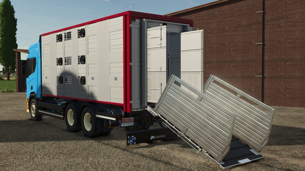 Scania R Animal Transport Truck v 1.0