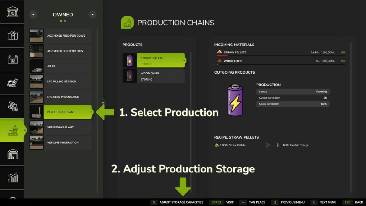 Adjust Production Points v 1.0