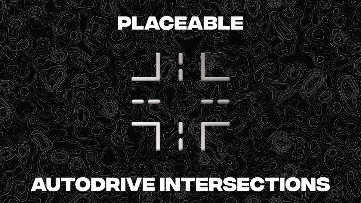 AutoDrive XT Intersection v 3.0.1.0