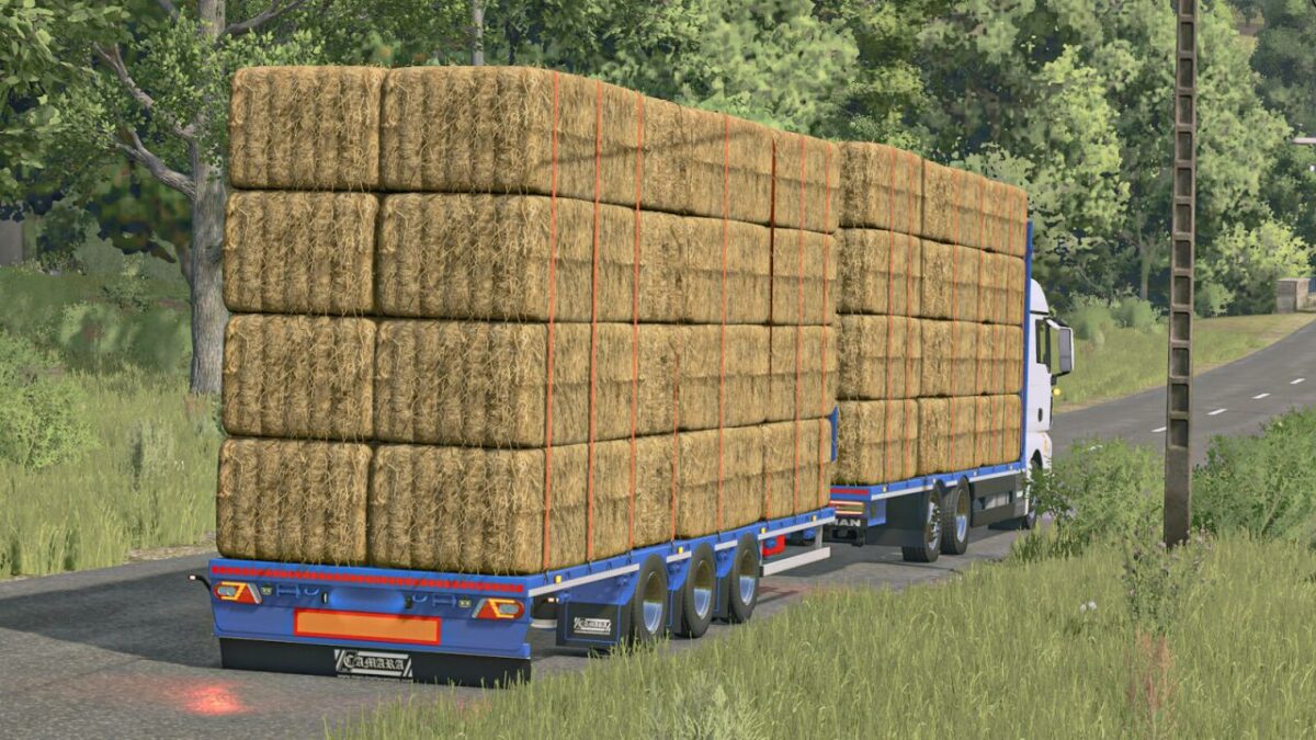Camara Straw Transport Trailer v 2.0