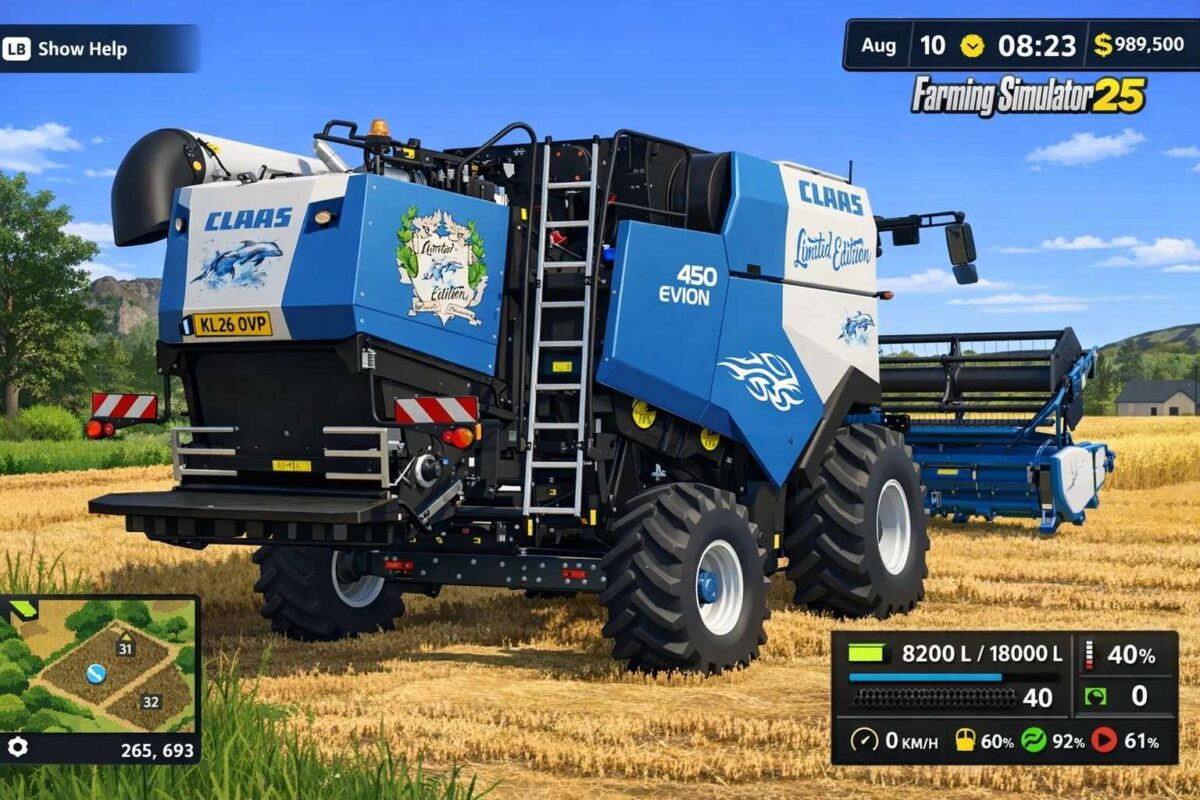 Claas Evion 450 Limited Edition Pack v 1.2