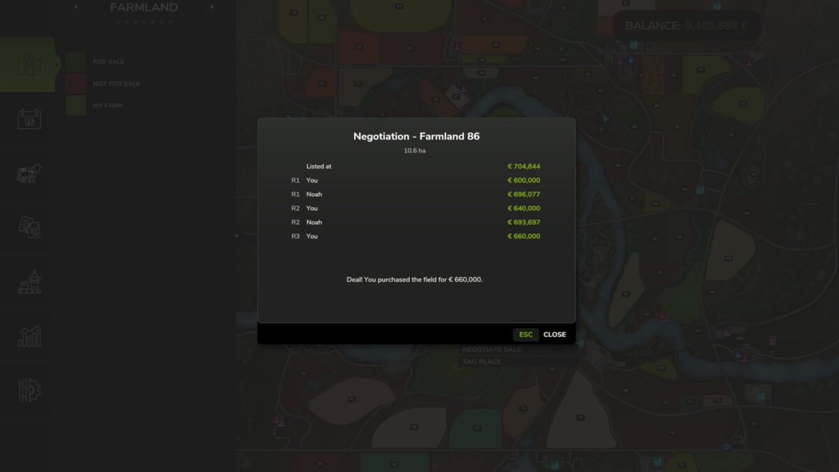 Farmland Market v 0.5