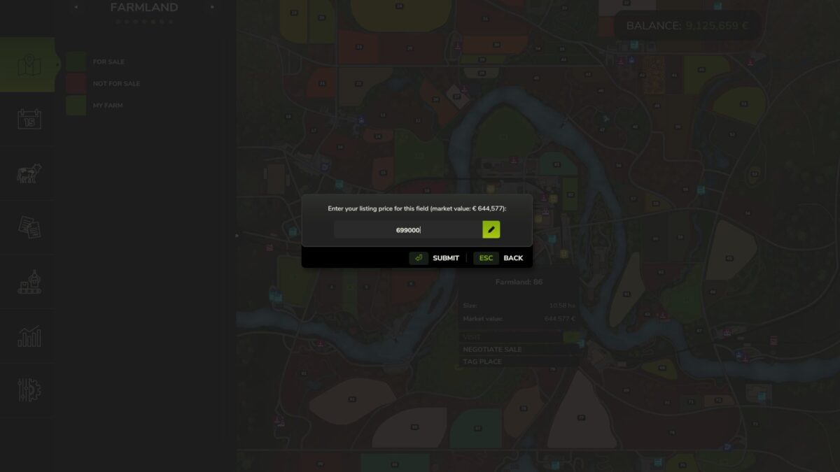 Farmland Market v 0.5