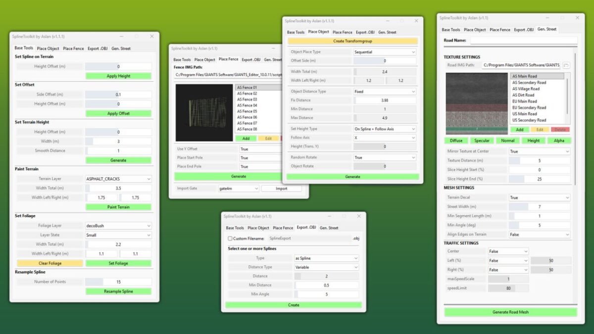 GE10 Script SplineToolkit (Prefab) v 1.1.1
