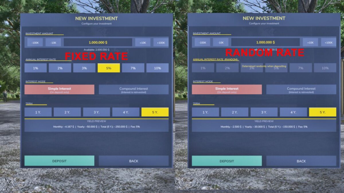 Investment System v 1.0