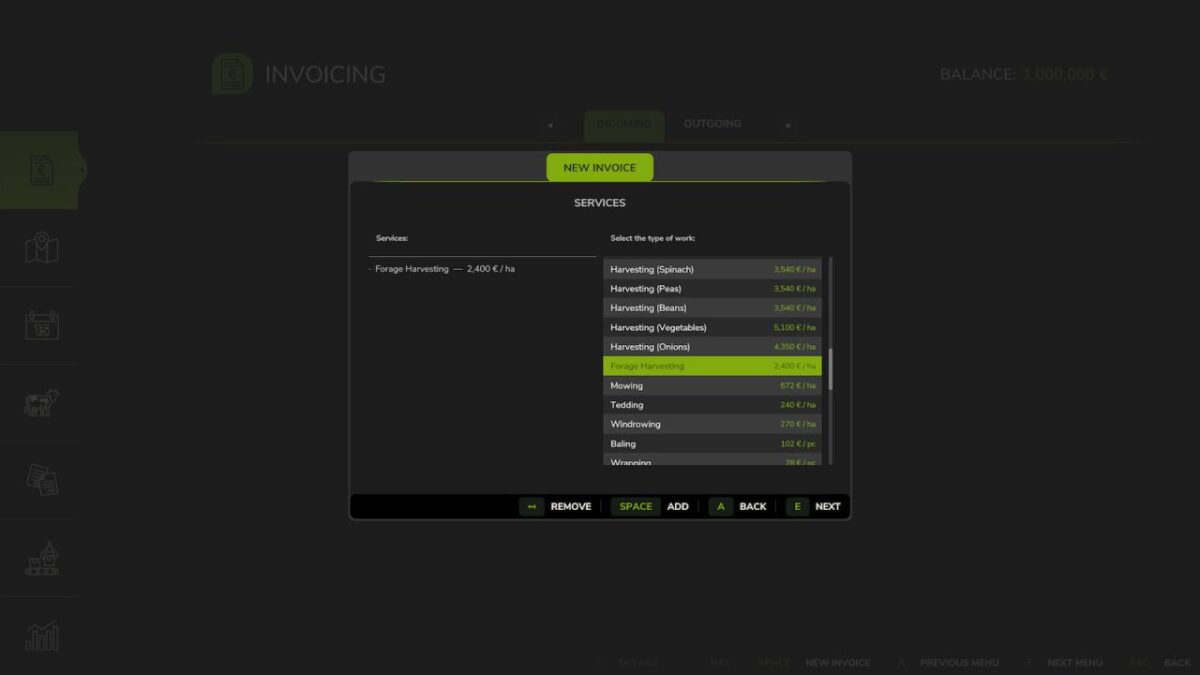 Invoices v 1.0