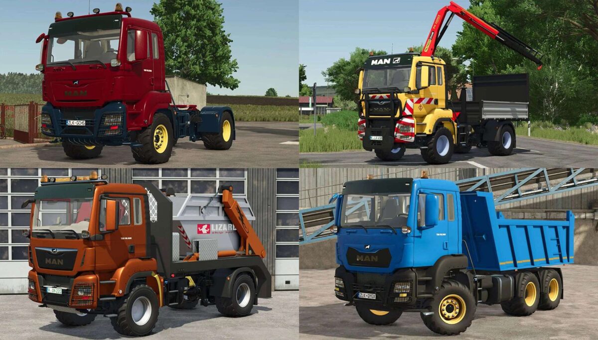 MAN TGS 18.500 Trucks Pack v 1.0