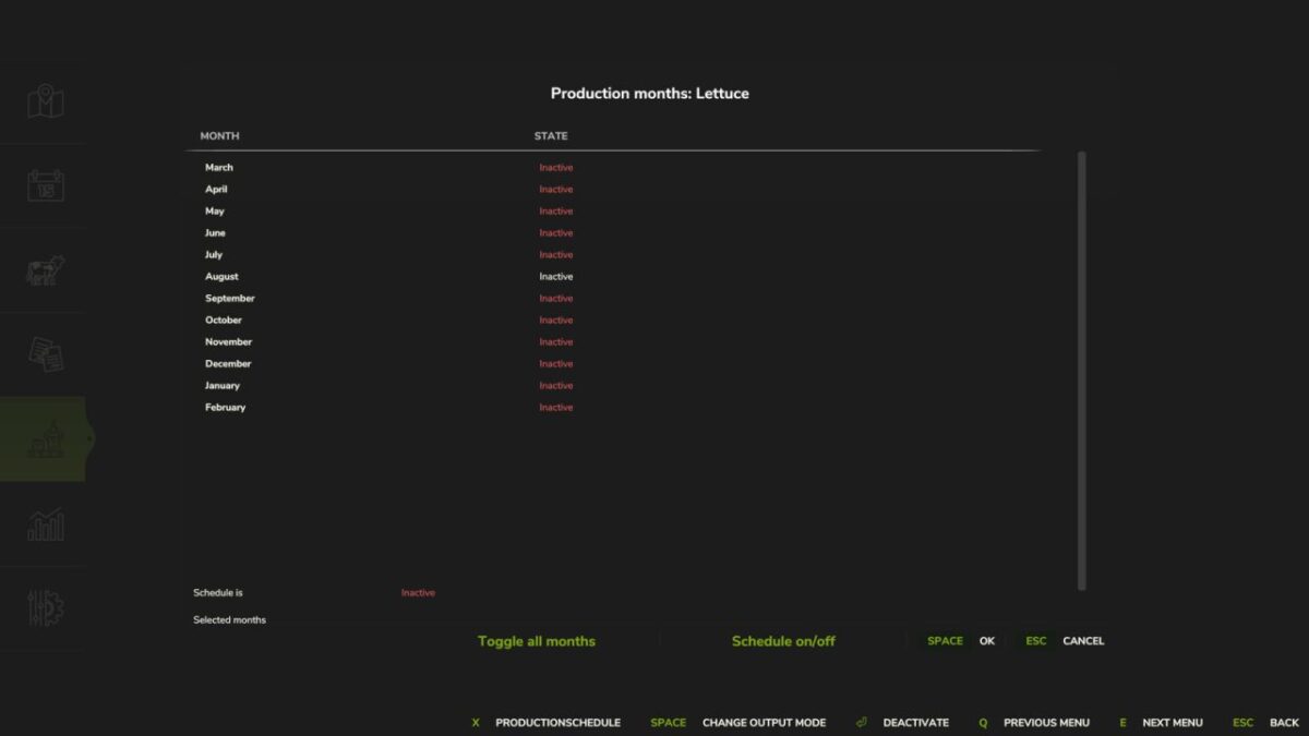 Production Schedule v 1.0