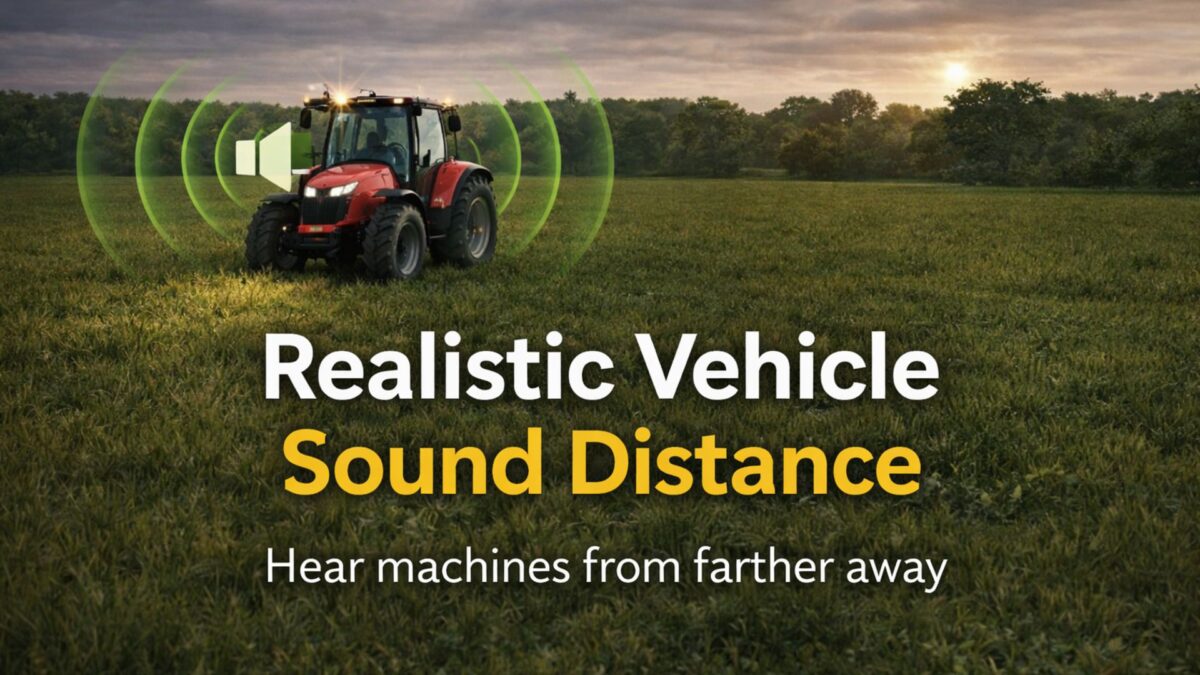 Realistic Vehicle Sound Distance v 1.0