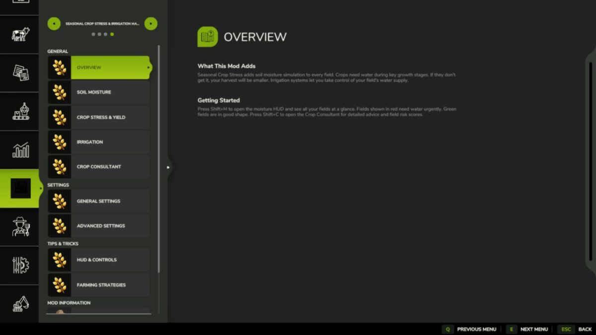 Seasonal Crop Stress v 1.0.1.0
