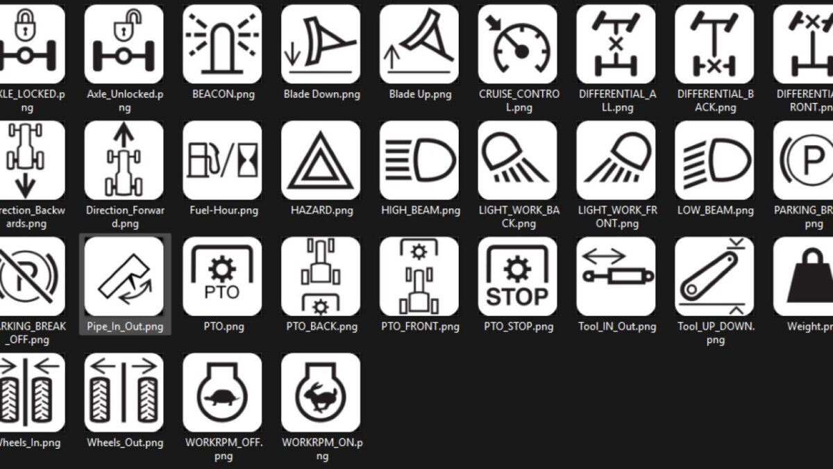 Streamdeck Icon Pack for Machines v 1.0