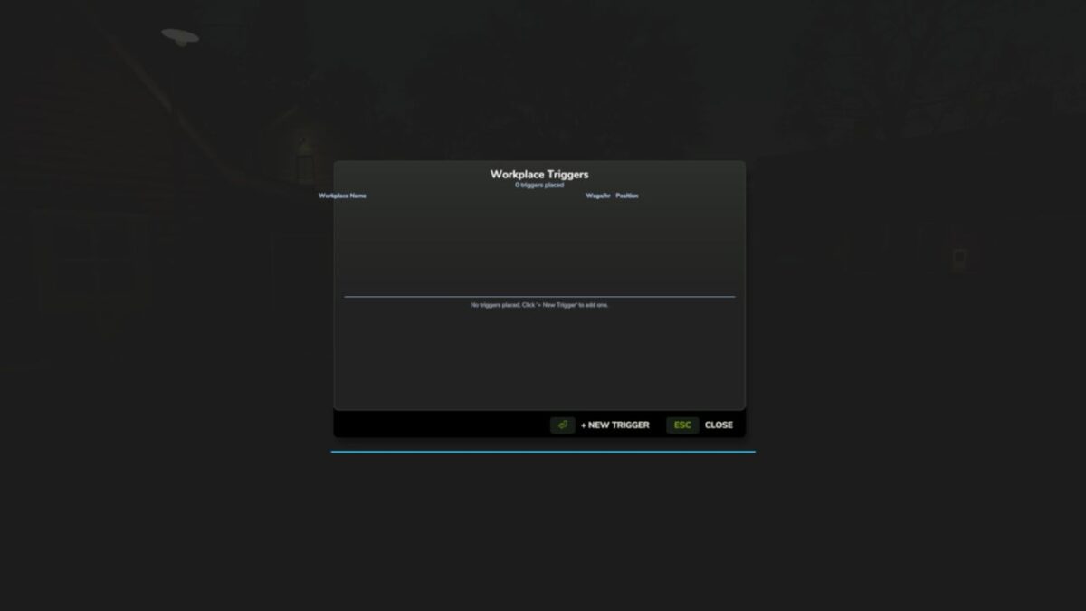 Workplace Triggers v 1.0.3.0