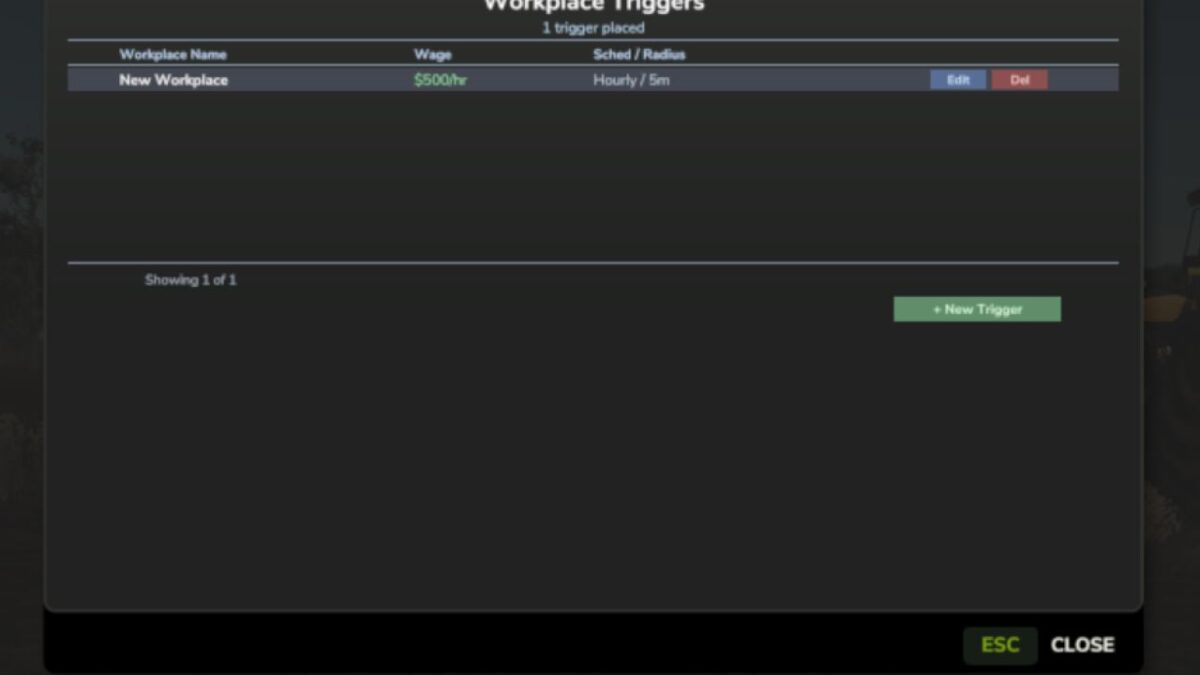 Workplace Triggers v 1.0.9.0