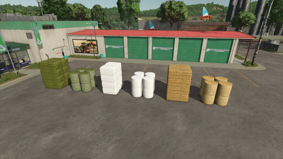 Liftable Pallets and Bales v 1.0.5.0