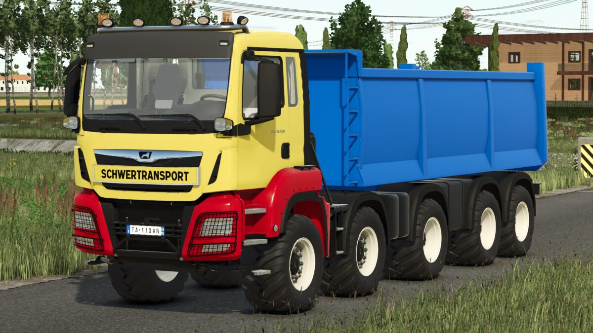 MAN TGS 18.500 Kipper Truck v 1.1