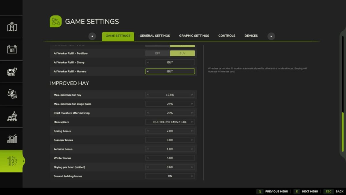 Advanced Hay Drying v 1.0