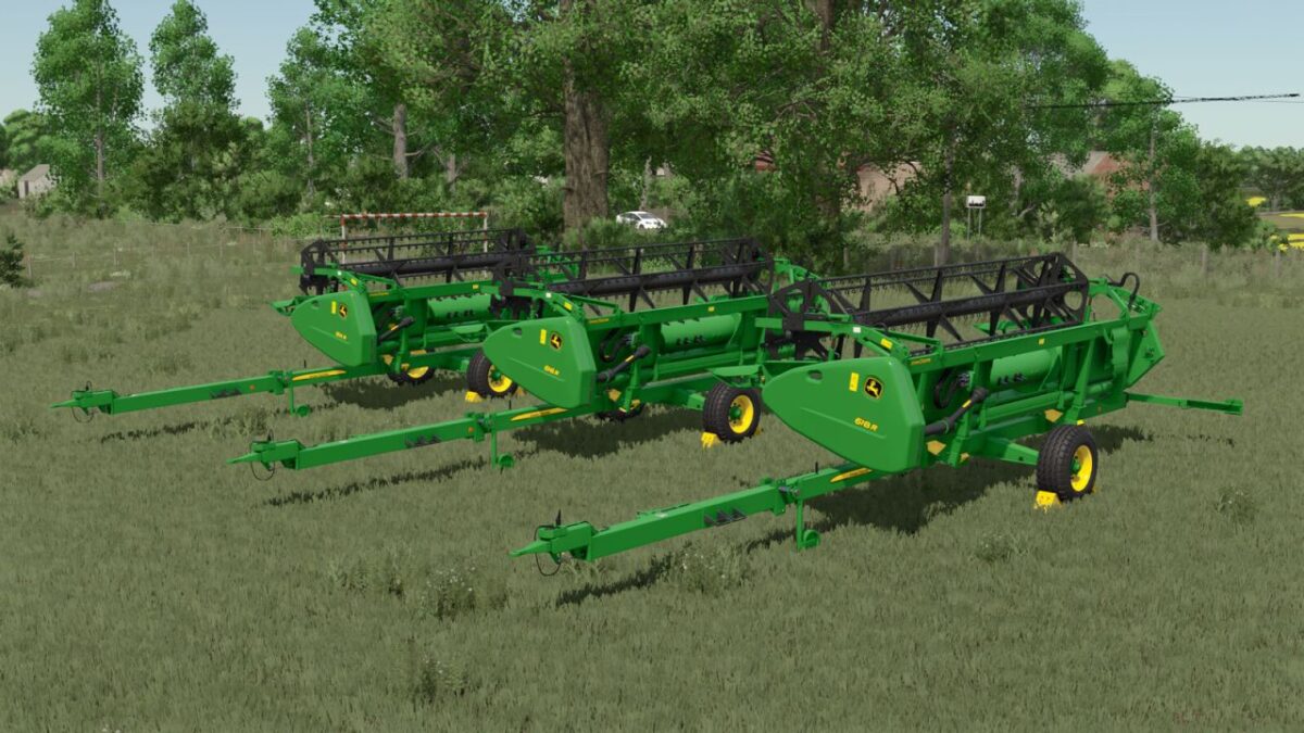 John Deere 600R Headers Pack v 1.0