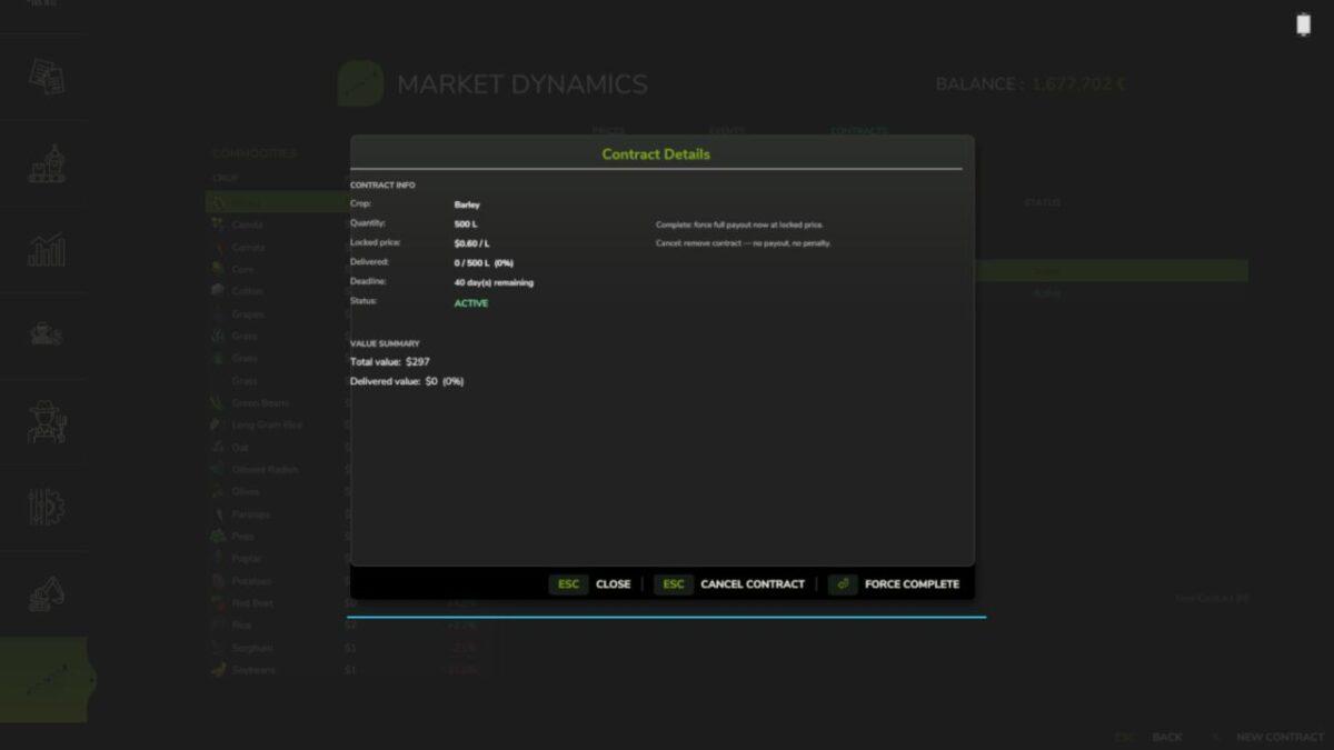 Market Dynamics v 1.1.2