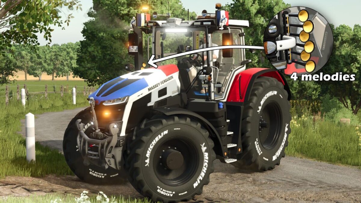 Massey Ferguson 9S Patriotic v 2.0