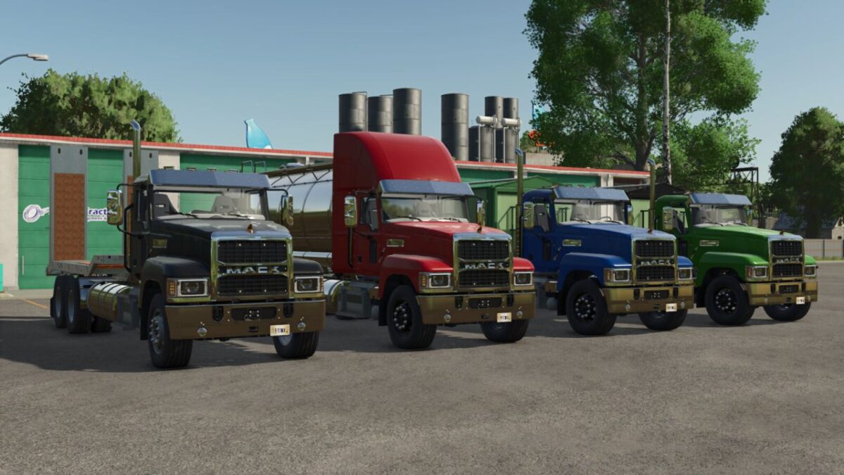Mack Pinnacle 6x4 Trucks Pack v 1.2