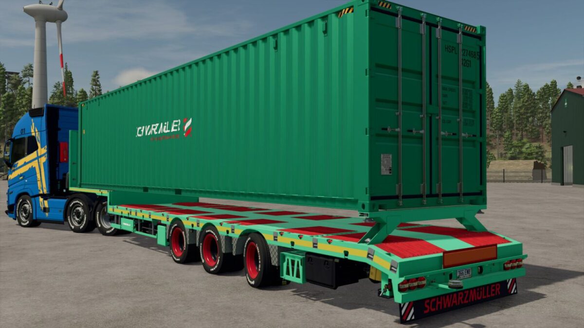 Schwarzmueller 3A Low Loader Trailer v 1.0.0.1