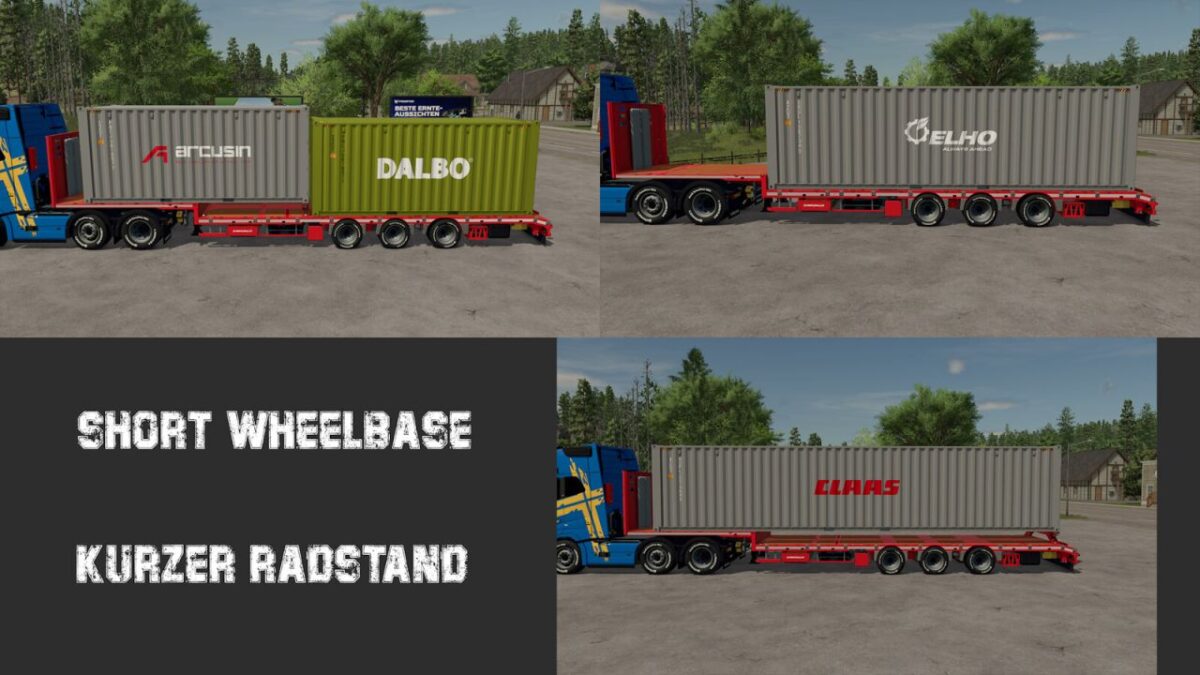 Schwarzmueller 3A Low Loader Trailer v 1.0.0.1