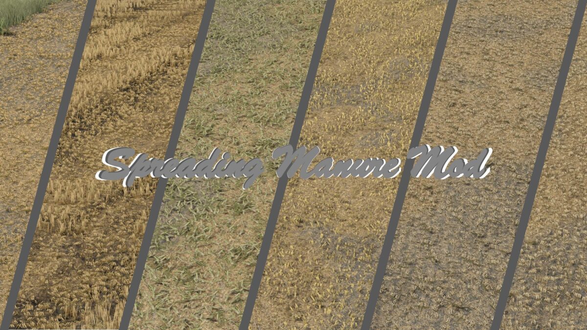 Spreading Manure Mod v 1.0