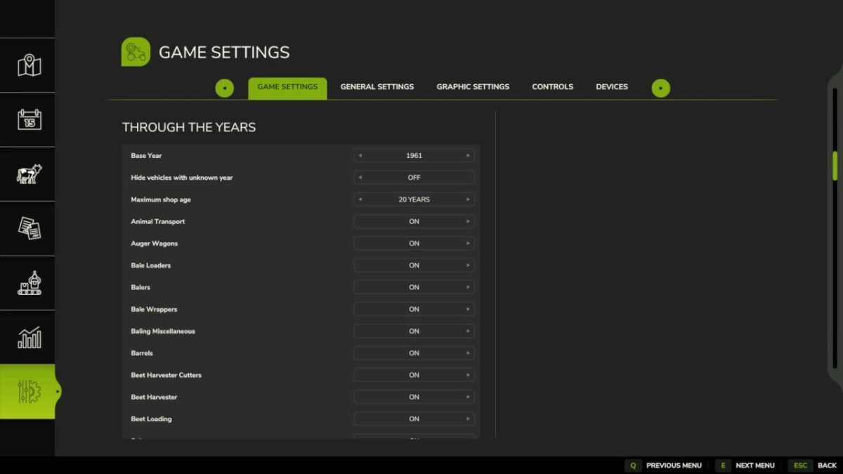 Through The Years v 1.0